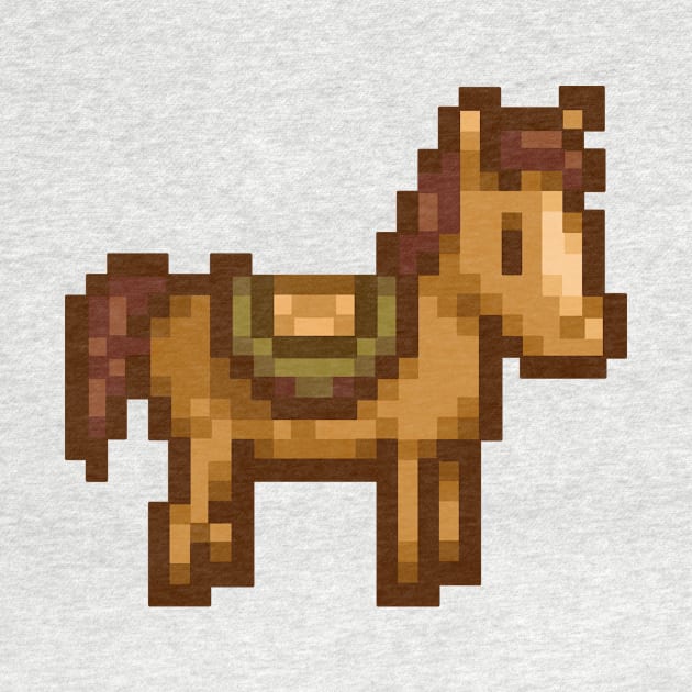 Pixel Horse by TASCHE